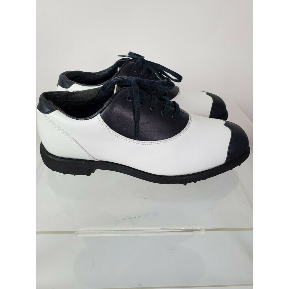 Etonic Golf Shoes White Navy Dri-Lite 300 Size 6.5 Waterproof - Picture 7 of 7